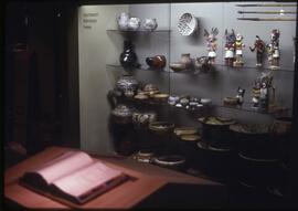 Display in visible storage with museum catalogue