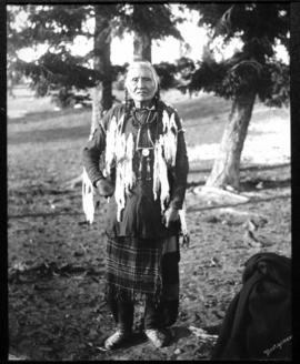 Portrait of a man in native dress