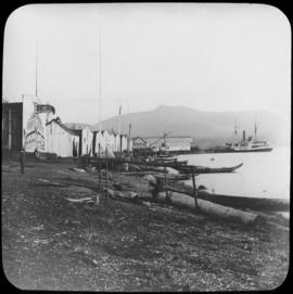 Alert Bay, 1893. Princess Louise at Wharf