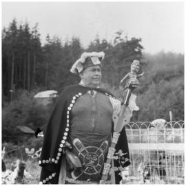 Chief James King, Hakwamees band, Kingcome inlet