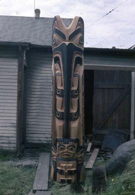 Mosquito Totem Pole, front view