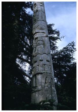 Anthony Island pole, 1957