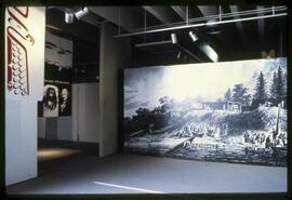 Display for John Webber exhibition