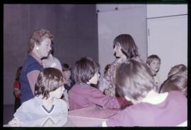 School group at the Museum of Anthropology
