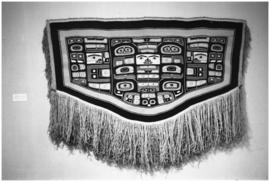 Chilkat blanket ca. 1800, Vancouver Island