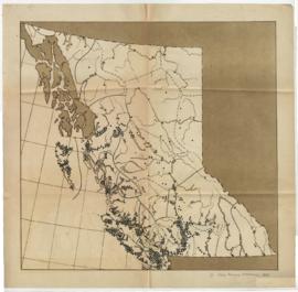 Page 4 - Map depicting BC's Indigenous population distribution in 1835