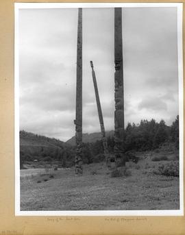 Three totem poles