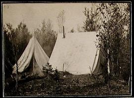 Tents on the Hayes River
