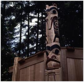 Haida Housefront by Gerry Marks & Francis Williams for National Museum of Ethnology, Osaka, J...