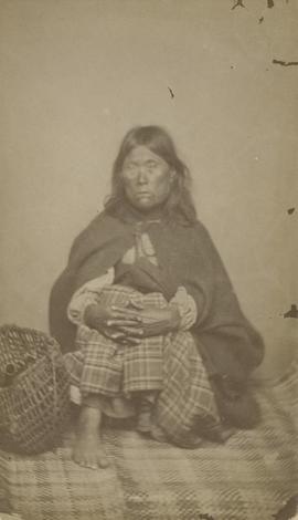 Indian woman, Birds Inlet, B. C.