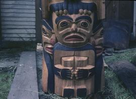 Mosquito Totem Pole, base frontal view