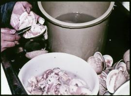 Preparing Clam Chowder