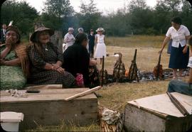 Salmon barbecue, Alert Bay (?)