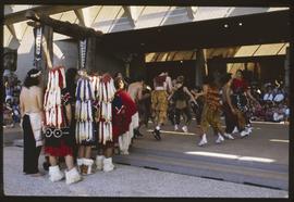 Dancers performing