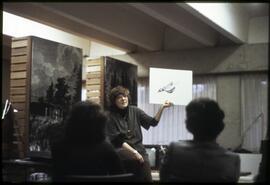 Marjorie Halpin teaching a class