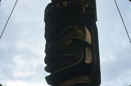 Detail of the Mungo Martin Memorial pole