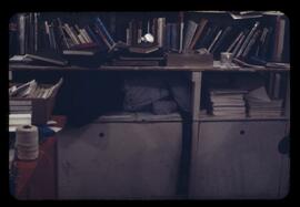 Rod Paterson in the storage room