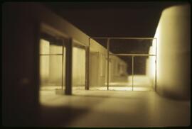 Model of interior of the Museum of Anthropology