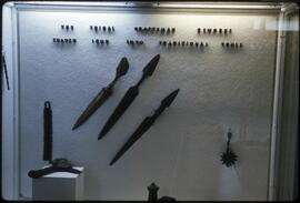 The tribal craftsman reworked traded iron into traditional tools