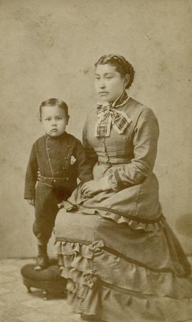 Portrait of girl and boy