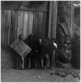 Coppers with artists, 1976-77