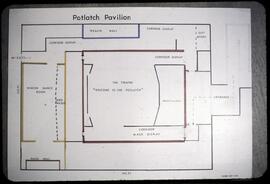 Floor plan of the Potlatch Pavilion