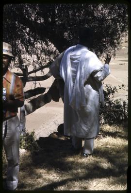 Man in shemma cloth