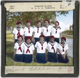 Girl Guides at Elkhorn Residential School