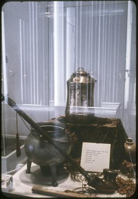 Items on display in the Vancouver Centennial Museum