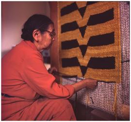 Mary Peters, Blanket weaver