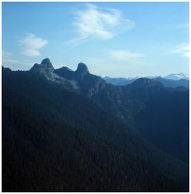 The Lions peaks, North Shore Mountains