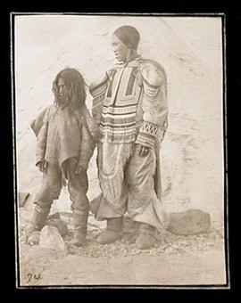 Inuit Woman and Child at Igluligaarjuk