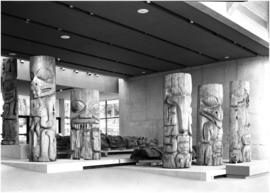 Totem [pole]s at UBC museum