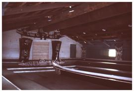 Kwakiutl longhouse, Kingcome Inlet