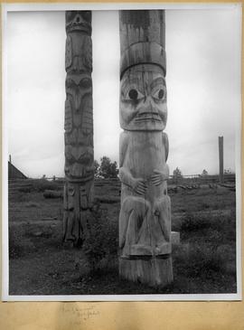 Two totem poles