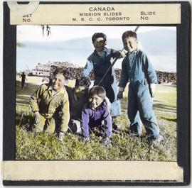 Children Playing at St. Michael's Residential School