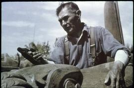 Mungo Martin carving