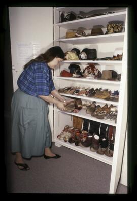Ann Stevenson in visibe storage