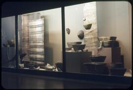Woven materials on display in Montréal