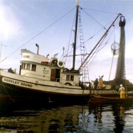 Barkley Sound, fishing boat