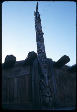 Totem pole at UBC MOA