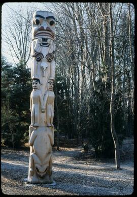 Totem pole at UBC MOA