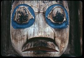 Totem pole at UBC MOA